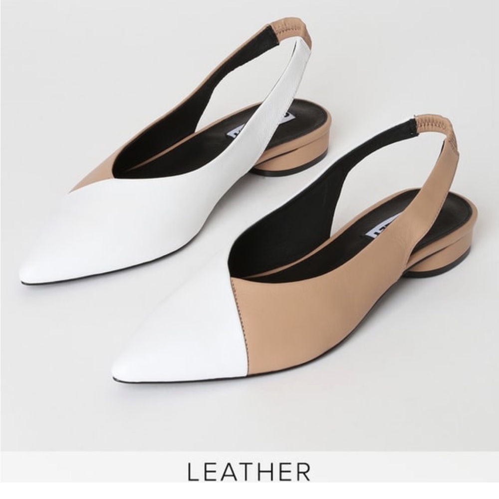 caverly slingback pointed toe flats